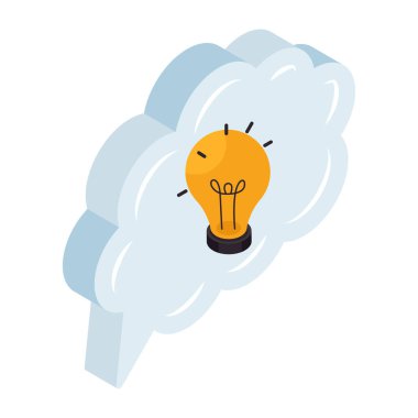 Yaratıcı fikrin mükemmel tasarım simgesi 