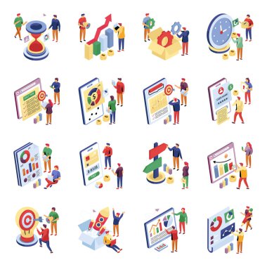 İş Biyometrik Çizimler Seti 