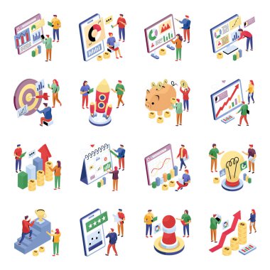 İş Düz Çizimler Seti 