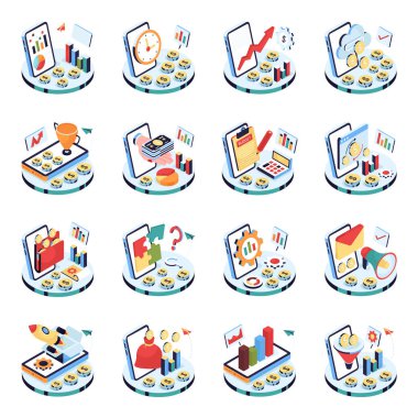 Satın Alma Isometric Çizimleri