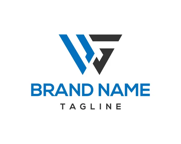 WG Harf vektör logosu tasarımı soyut vektör şablonu.