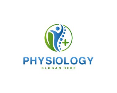 Yaratıcı eko eczane logo tasarım vektörü şablonu.