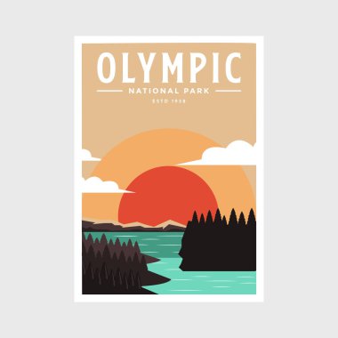 Olimpik Ulusal Park poster tasarımı