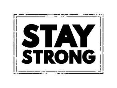 Sunumlar ve raporlar için Güçlü Kalın metin damgası kavramı