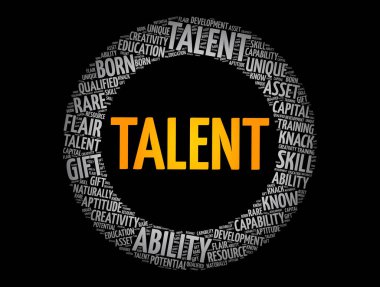 Yetenekli kelime bulut kolajı, kavram geçmişi