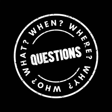 Cevapları bilgi toplama veya sorun çözmede temel kabul edilen sorular, kavram geçmişi