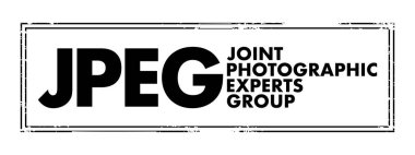 JPEG Joint Photographic Experts Group is an group of experts that develops and maintains standards for a suite of compression algorithms for computer image files, acronym text concept background