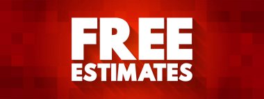 Serbest tahminler - projenin tamamlanma maliyetinin yaklaşık hesaplanması, metin konsepti arkaplanı