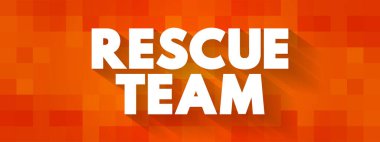 Kurtarma ekibi metni alıntısı, kavram arka planı