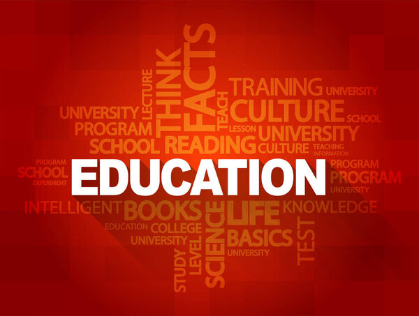 Коллаж слова "облако", фон концепции