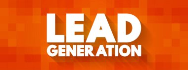 Lider Jenerasyon - bir işletmenin ürün veya hizmetlerine yönelik tüketici çıkarlarının başlatılması veya soruşturma, metin kavramı geçmişi