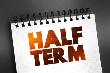 Not defterindeki yarı dönem metni, kavram arkaplanı