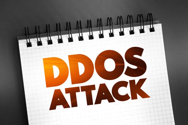 Атака Ddos Відбувається Коли Декілька Машин Працюють Разом Щоб Атакувати — стокове фото