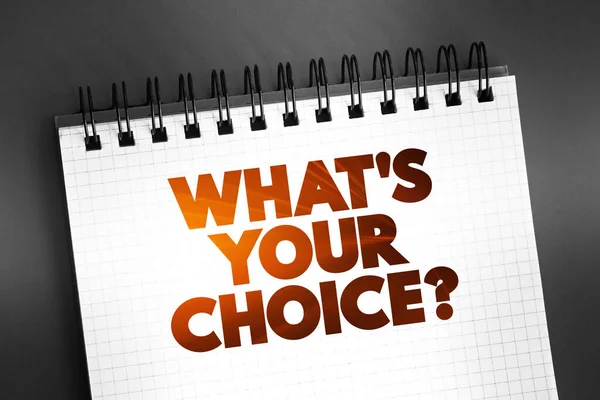 What Your Choice Text Quote Concept Background — Stock Photo, Image