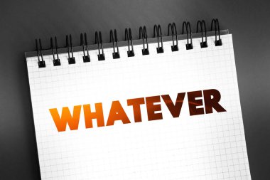 Not defterindeki hangi metin, iş konsepti geçmişi