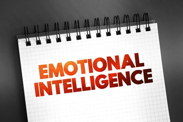 Emotional Intelligence Ability Perceive Use Understand Manage Handle Emotions Text — Stock Photo, Image