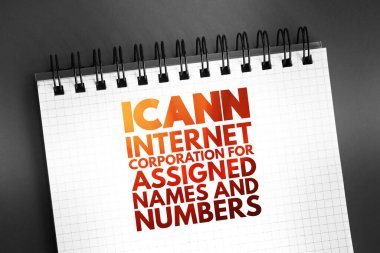 ICANN - Not defterindeki İnternet Atanmış İsim ve Sayılar Kurumu kısaltması, teknoloji kavramı geçmişi