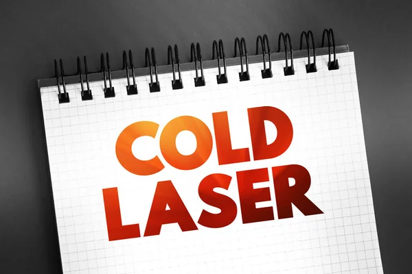 Cold Laser Therapy Uses Low Level Lasers Alter Cellular Function — Stock Photo, Image