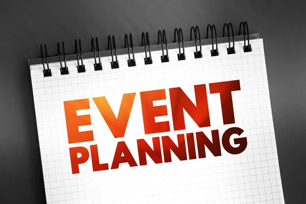 Planificación Eventos Aplicación Gestión Proyectos Creación Desarrollo Eventos Personales Corporativos —  Fotos de Stock
