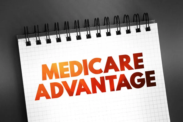 Medicare Fördel Typ Sjukförsäkring Plan Som Ger Medicare Fördelar Genom — Stockfoto
