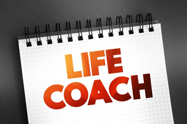 Life Coach Eine Art Wellness Profi Der Den Menschen Hilft — Stockfoto