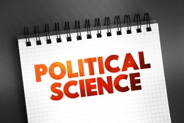 Siyaset bilimi - iç, dış ve karşılaştırmalı perspektiflerden siyaset ve gücün incelenmesi, not defterindeki metin kavramı