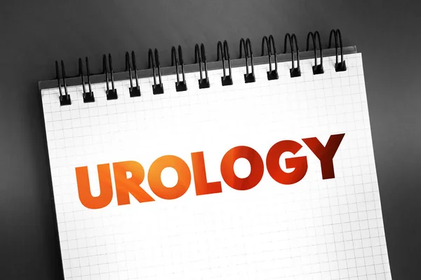 Urologia Parte Dos Cuidados Saúde Que Trata Doenças Trato Urinário — Fotografia de Stock