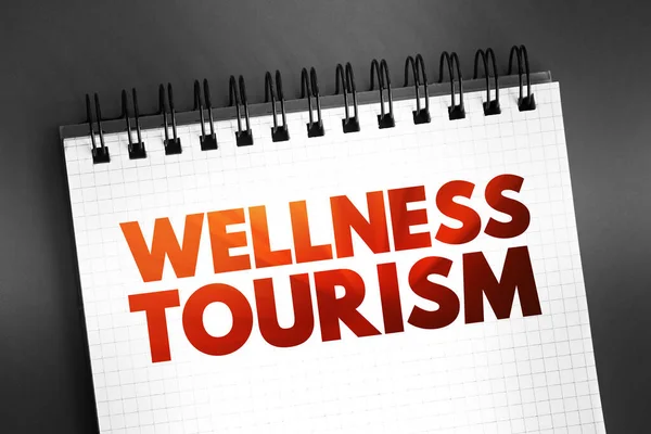 Turystyka Wellness Podróże Celu Promowania Zdrowia Dobrego Samopoczucia Poprzez Aktywności — Zdjęcie stockowe