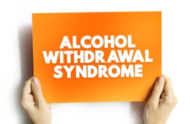 Alkol yoksunluğu sendromu, alkol kullanımının aşırı kullanımı ve kart üzerindeki metin kavramının azalmasından sonra ortaya çıkabilecek bir dizi semptomdur.