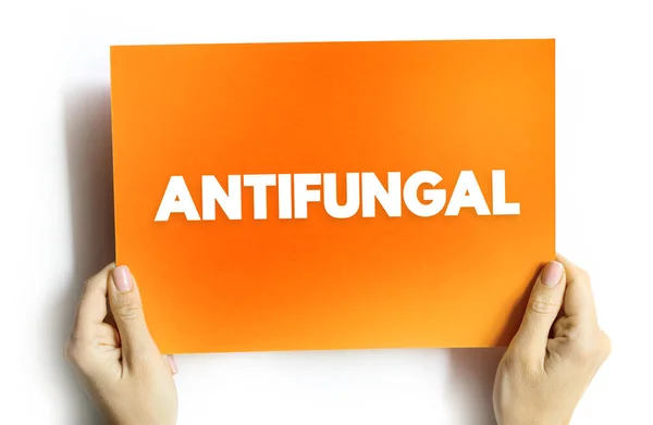Antifungal Medicines Used Treat Fungal Infections Which Most Commonly Affect — Stock Photo, Image