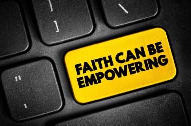 Faith klavyede metin tuşunu güçlendirebilir, konsept arkaplan