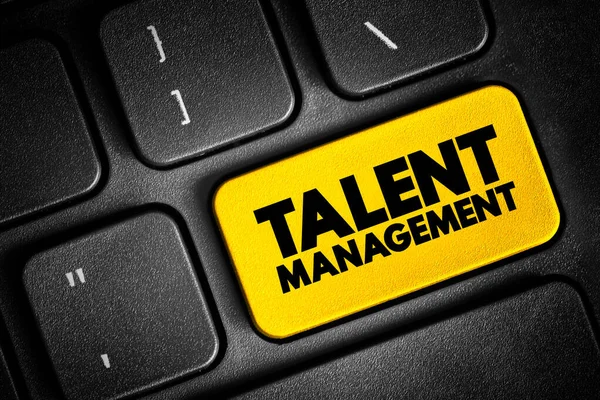 Talent Management Anticipation Required Human Capital Organization Planning Meet Those — Stock Photo, Image