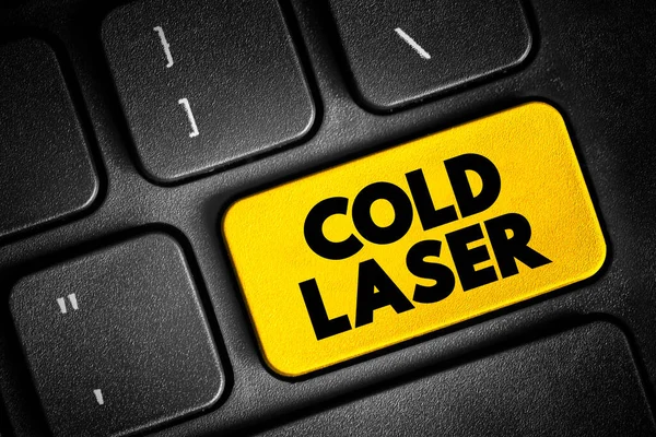 Cold Laser Therapy Uses Low Level Lasers Alter Cellular Function — Stock Photo, Image