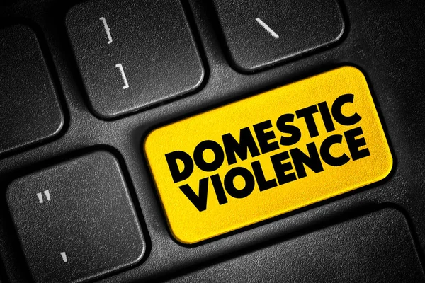 Domestic Violence Violence Other Abuse Occurs Domestic Setting Marriage Cohabitation — Stock Photo, Image