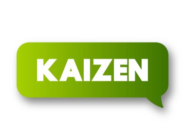 Kaizen - Japonca 'da 