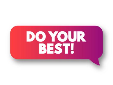 En iyi mesaj baloncuğunu yap, konsept arkaplan