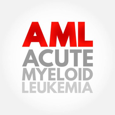 AML - Akut Myeloid Lösemi kısaltması, tıbbi konsept geçmişi