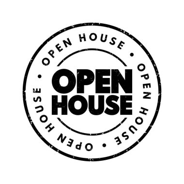 Açık Ev metin damgası, kavram arkaplanı