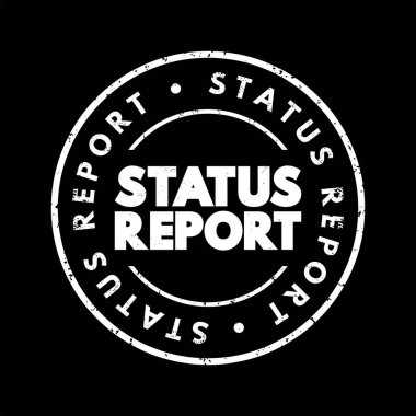 Durum Raporu metin damgası, kavram arkaplanı