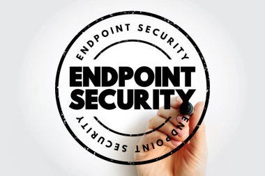 Endpoint Security, bilgisayar ağlarının korunması için müşteri aygıtlarına, metin konsepti damgasına uzaktan bağlanan bir yaklaşımdır.
