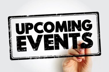 Yaklaşan Olaylar metin damgası, kavram arkaplanı