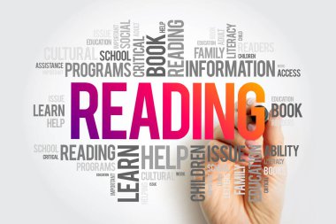 Kolaj sözcükleri okumak, eğitim kavramı