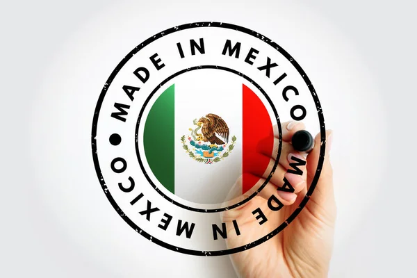 멕시코 문자로 엠블럼 컨셉트 — 스톡 사진