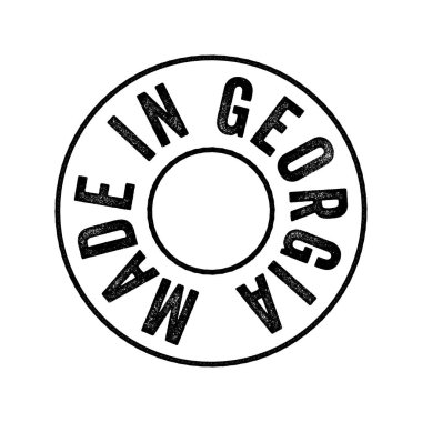 Gürcistan metin amblem damgası, kavram geçmişi