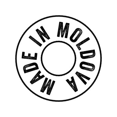 Moldova metin amblem damgası, konsept arkaplan