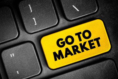 Markete git - bir organizasyonun planı, dış kaynaklarını kullanmak, müşterilere eşsiz değer önerilerini iletmek, klavyede metin tuşu, konsept arkaplan