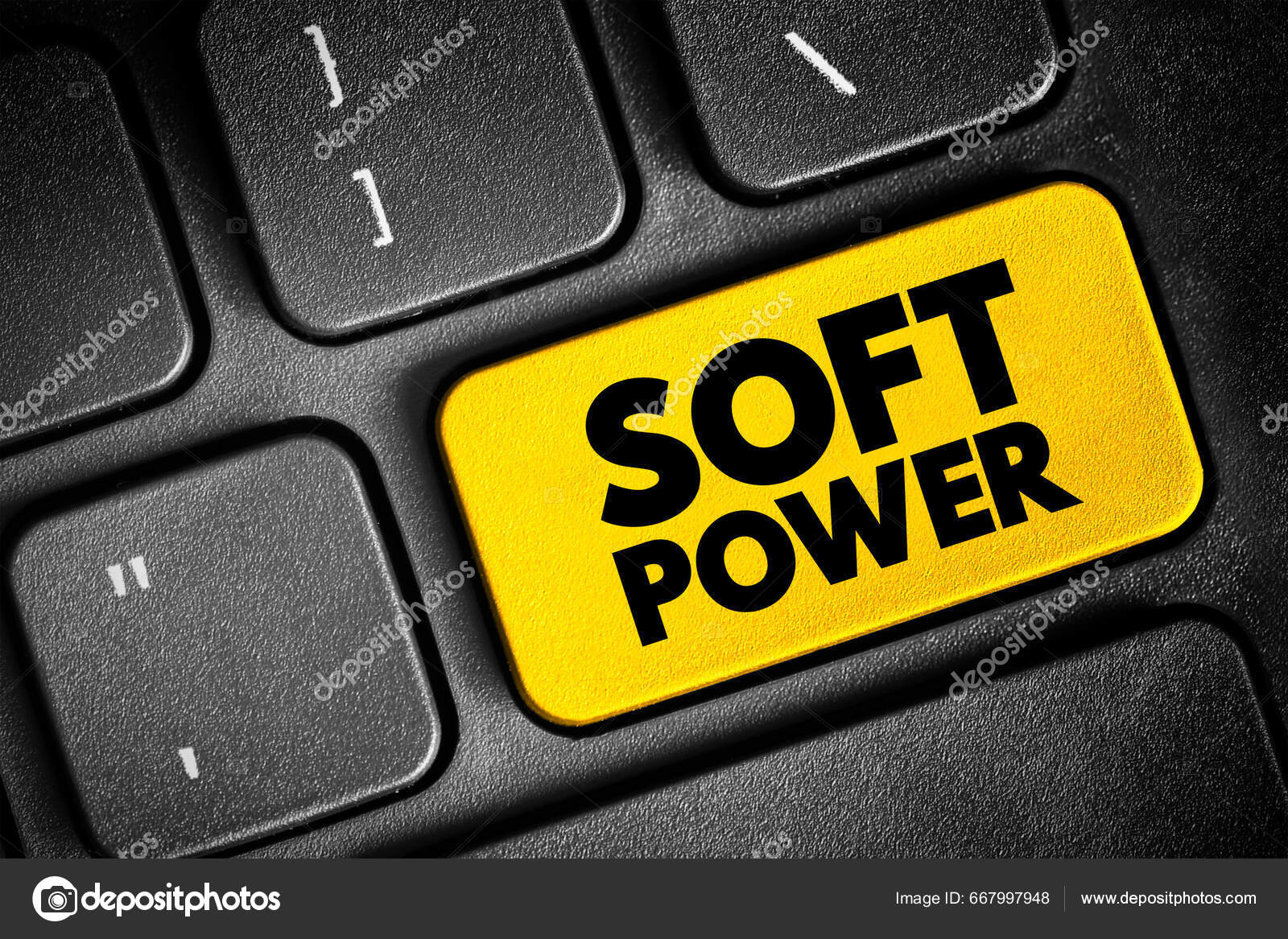 Soft Power Ability Attract Opt Rather Coerce Text Button Keyboard –  stockfoto © dizanna #667997948