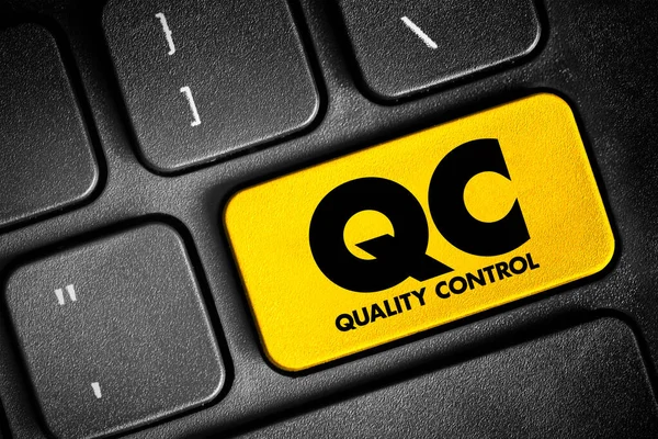 Quality Control Process Which Entities Review Quality All Factors Involved — стоковое фото