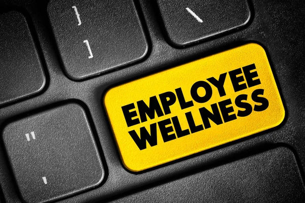 Employee Wellness Activities Programs Aim Improve Employee Health Well Being —  Fotos de Stock