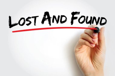 Lost And Found metin alıntısı, kavram arka planı